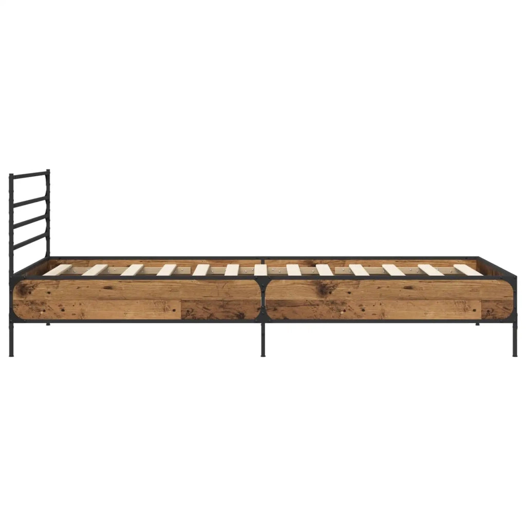 Struttura del letto-Giroletto Legno antico 80 x 200 cm 680378