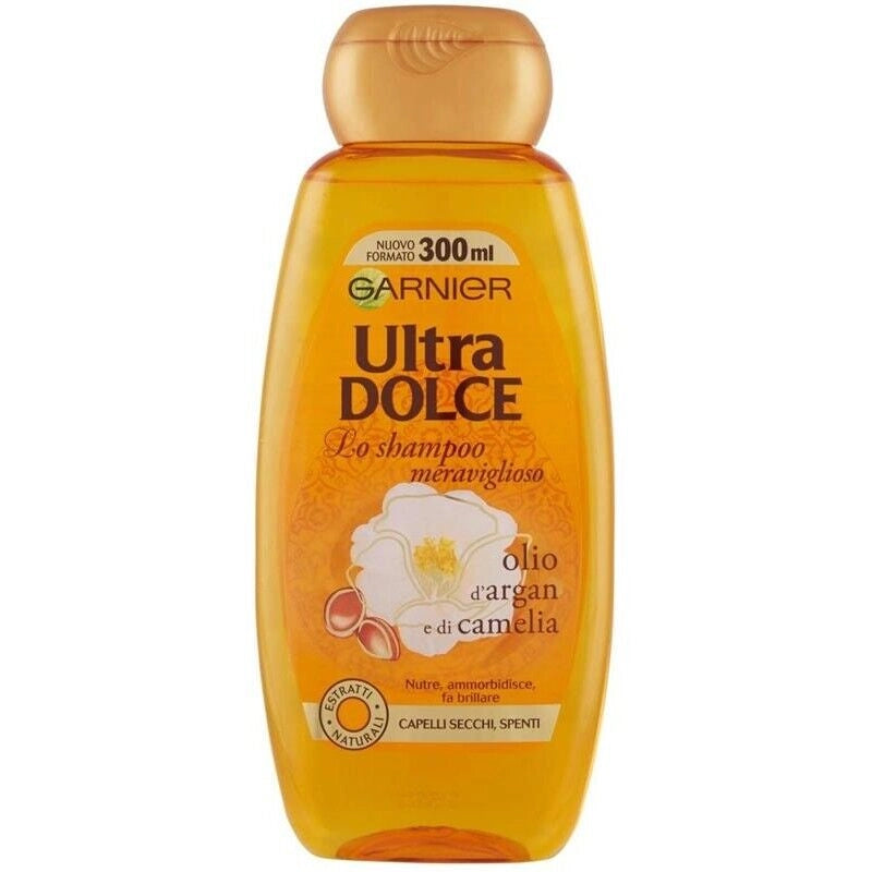 ULTRA DOLCE SHAMPOO 300 ML MERAVIGLIOSO OLIO D'ARGAN E CAMELIA