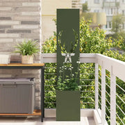 Schermo per privacy in giardino Oliver verde 32 x 32 x 150 cm 876416