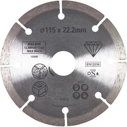 Black&Decker disco diamantato 115 x 22,2 mm