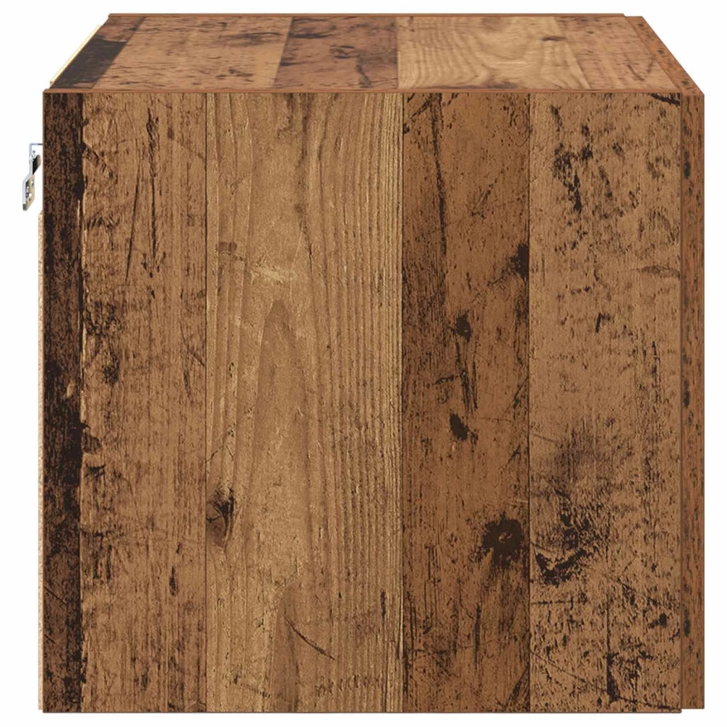 Armadietto a Muro | Mobile a Parete Legno vecchio 50 x 42.5 x 40 cm