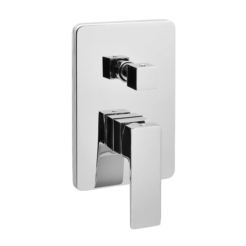 Set di rubinetti lavabo bidet e doccia in ottone cromato Kubo