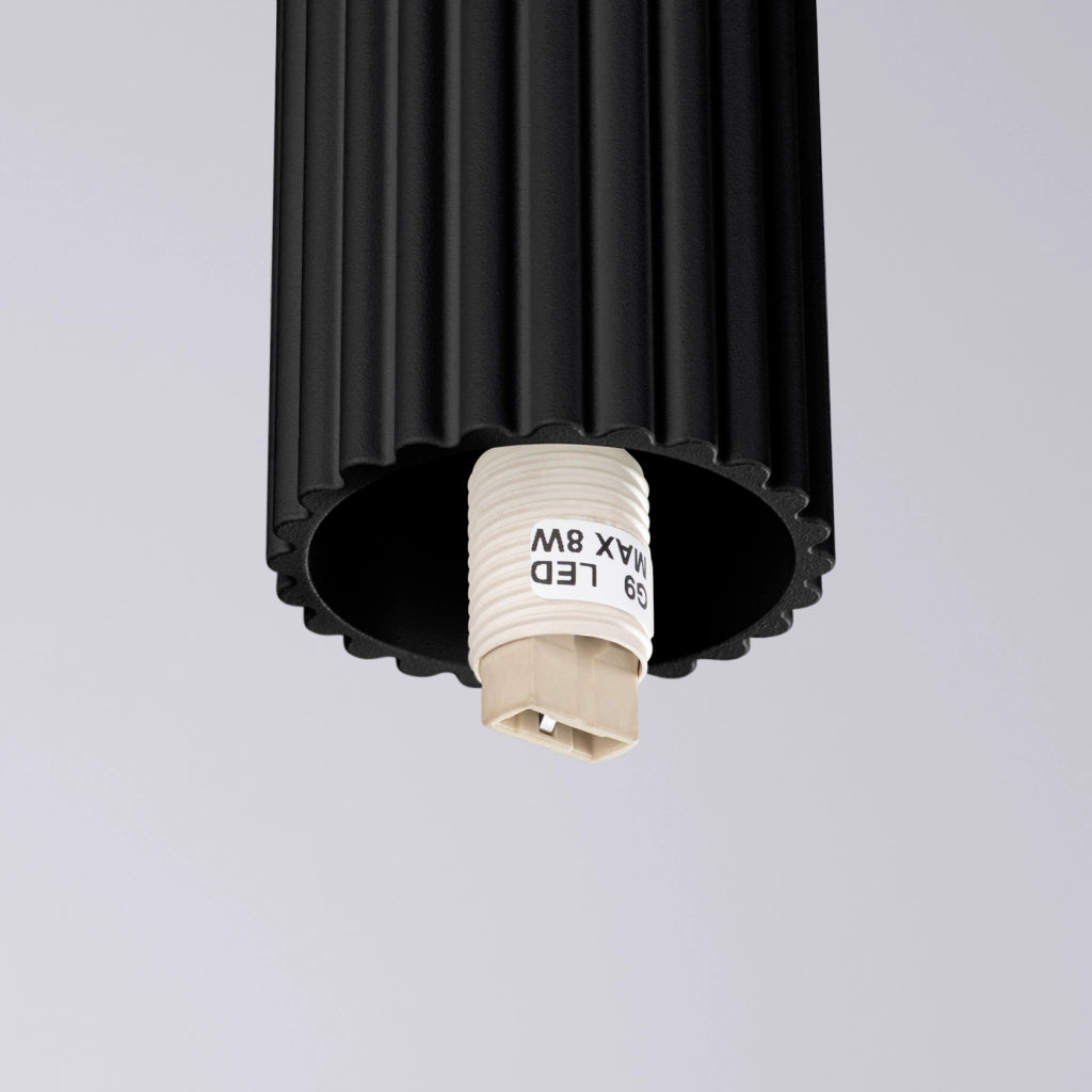 Lampada da soffitto HALO nera IP44