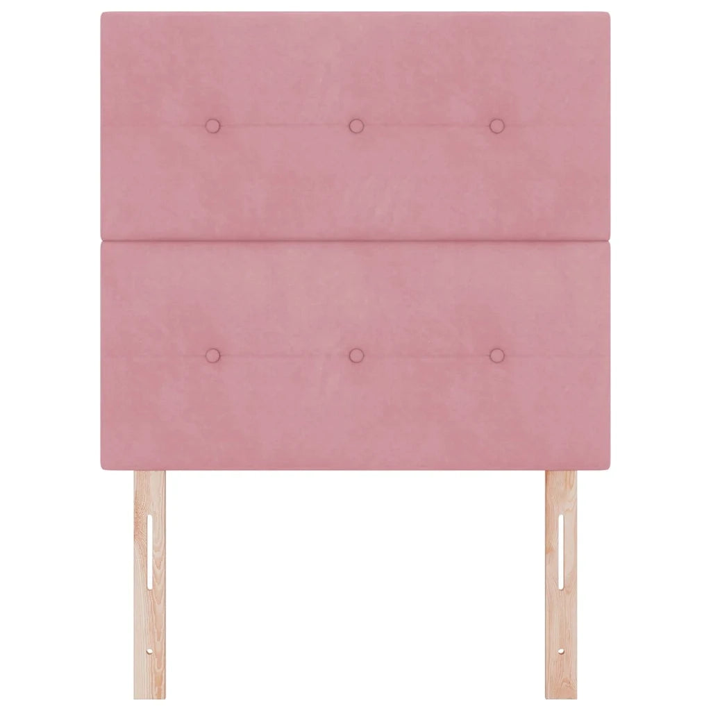 Testiera Rosa 80 cm Velluto 3337794