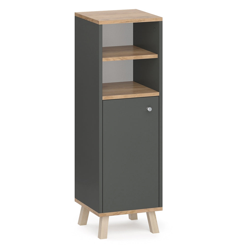 Vicco Mobiletto bagno Antracite 30 x 95 cm