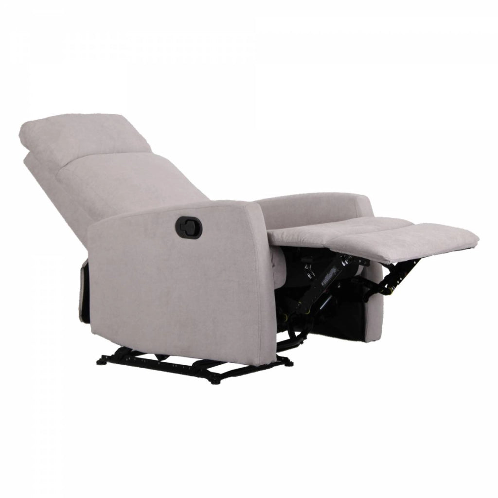 POLTRONA RELAX CON RECLINER MANUALE SAMOA GRIGIO