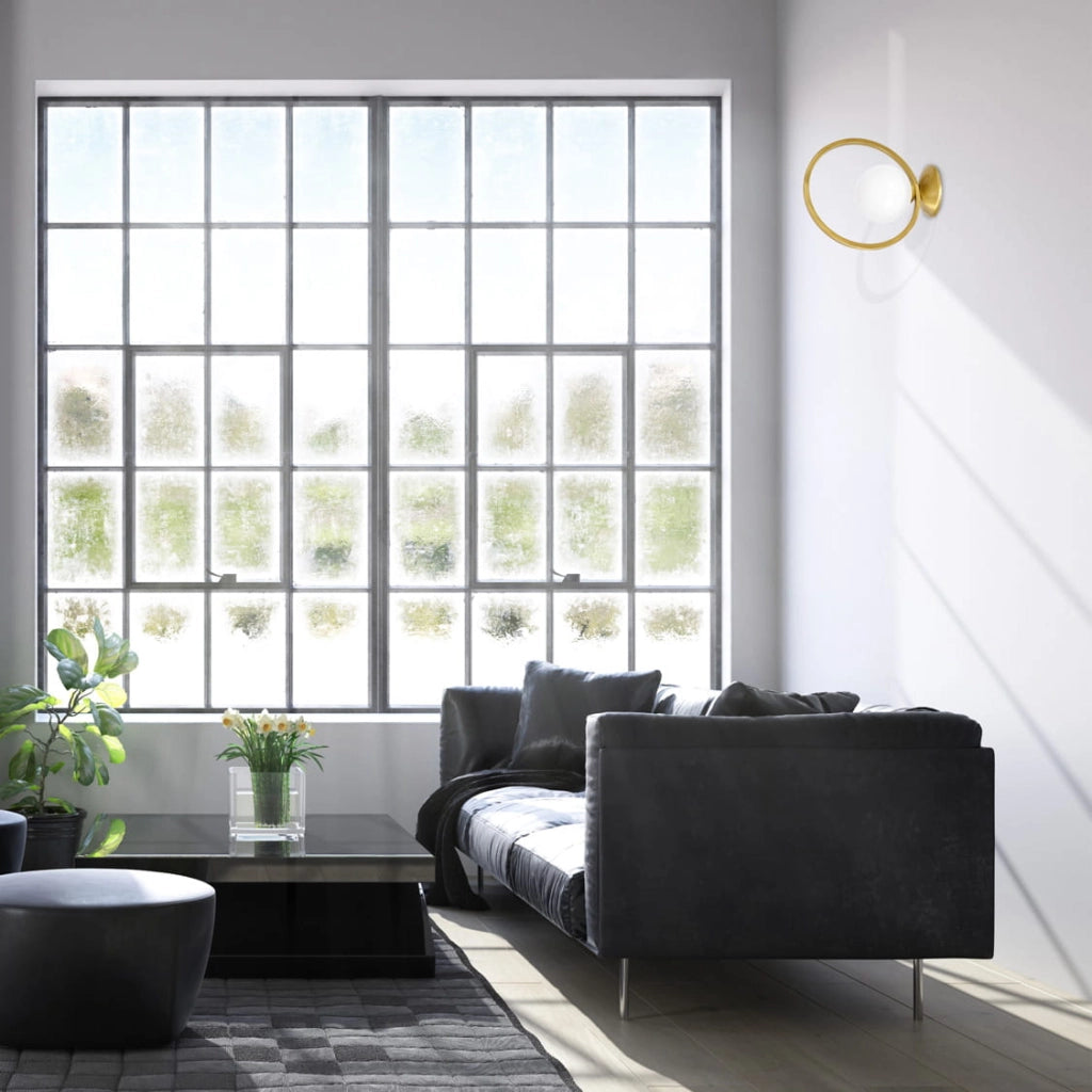 Applique 1 luce Vienna Milagro MLP5572 oro/bianco E14 40W