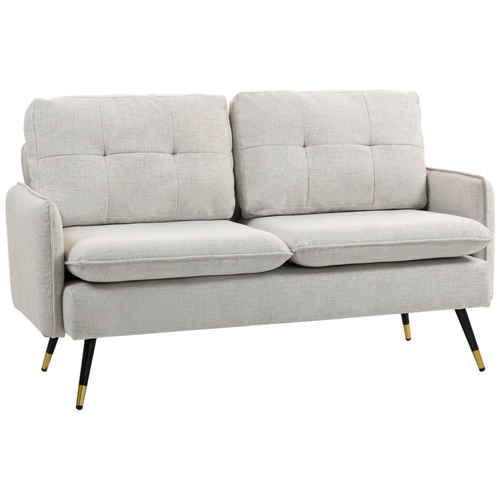 Divano 2 posti ¨C Minimal ¨C cr¨¨me 139x68x80
