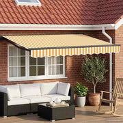 Cornice per Tenda Manuale con LED 3,5 x 2 m 3420764