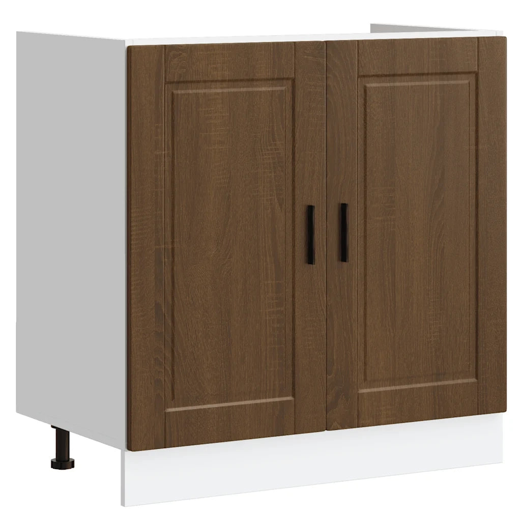 Mobile base lavello Porto Rovere Marrone 80x46x81,5 cm 853934