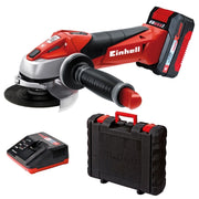 Trade Shop - Smerigliatrice Angolare A Batteria Litio 18v Einhell Te-ag 18 Li Kit Flex 115mm -