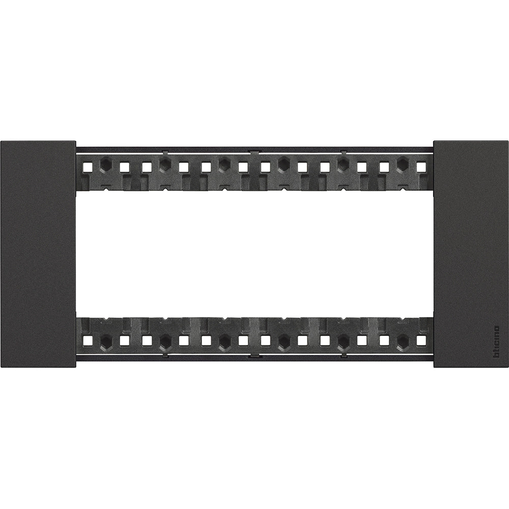 Bticino Living Now Placca 506 6p Moduli nero KA4806KG