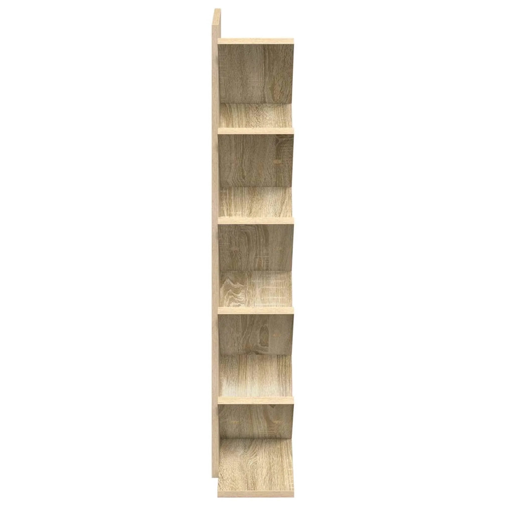 Scaffale da Libro ad Albero 6 Livelli 30 x 18 x 100 cm 8012374