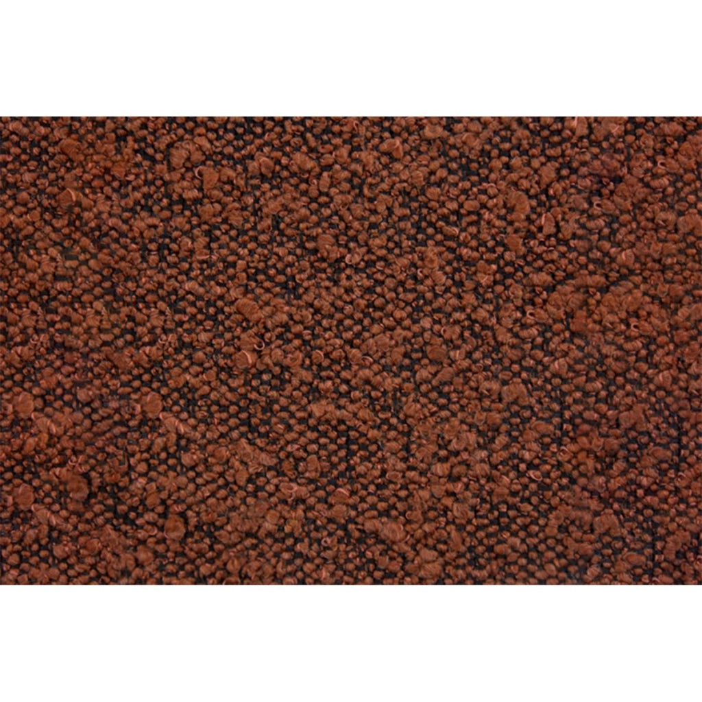 Letto 135x190 cm con testata imbottita - tessuto bouclé