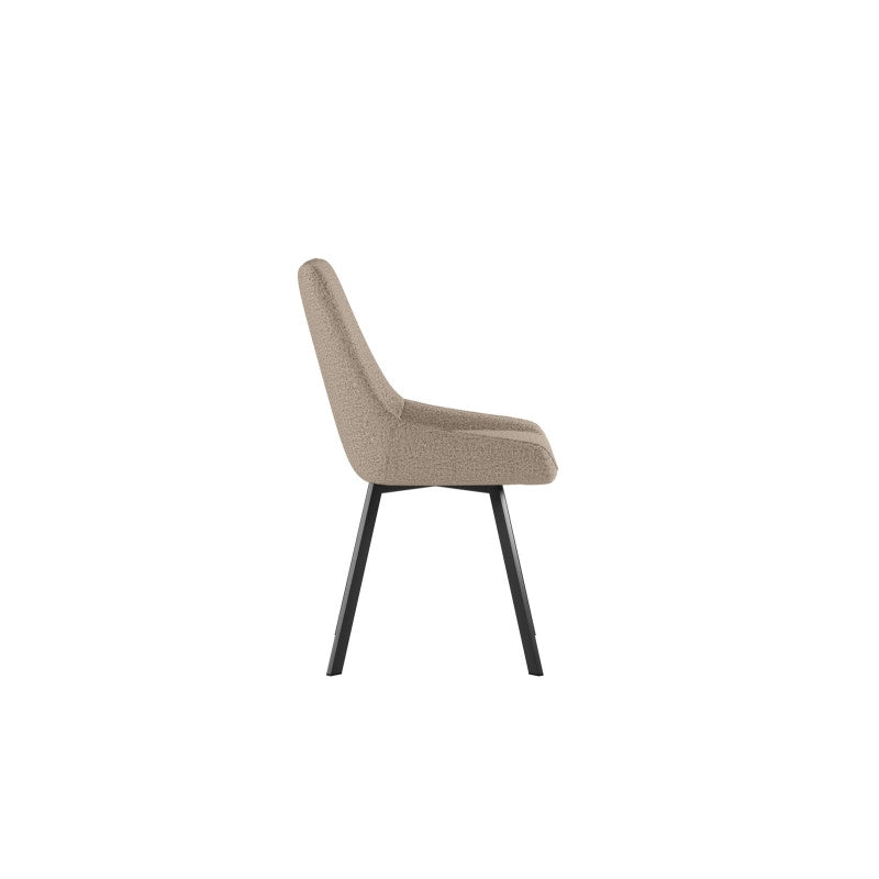Sedia in Microfibra Fox 48cm X 60cm H 87cm Stones