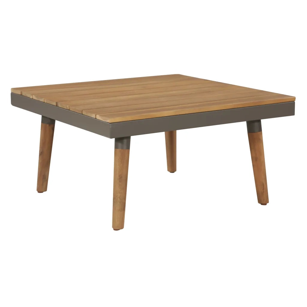 Set Divani da Giardino 4 pz con Cuscini Legno di Acacia Marrone 44240