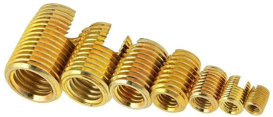 Kit di Risanamento a Viti - M3 M4 M5 M6 M8 M10 M12 - Inserzioni Autoallineanti - Acciaio di Alta Qualità - Per Diverse Applicazioni - 50