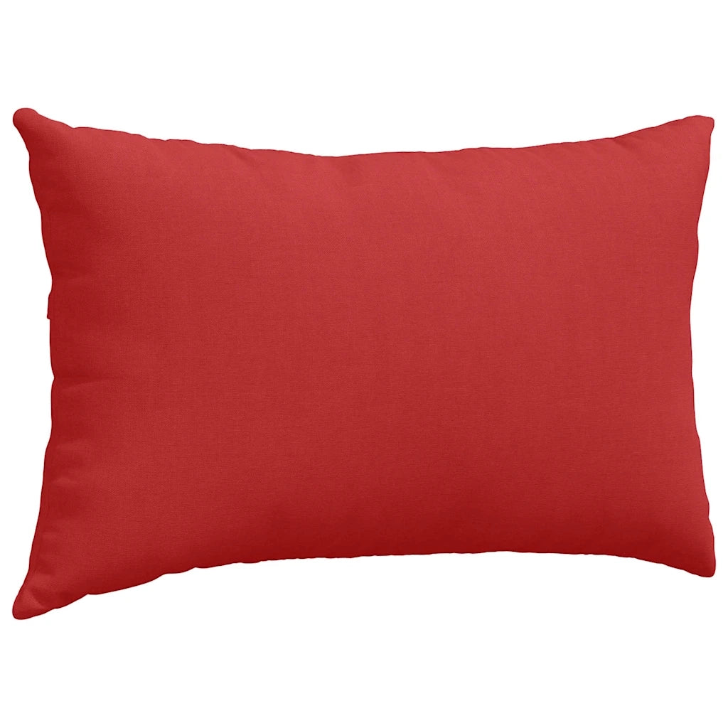 Cuscini da Divano 2 pcs Rosso 50 x 30 cm Tessuto 42013622