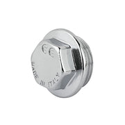 TAPPO MASCHIO OTTONE CROMO- 1- CAVAL- pezzi 10