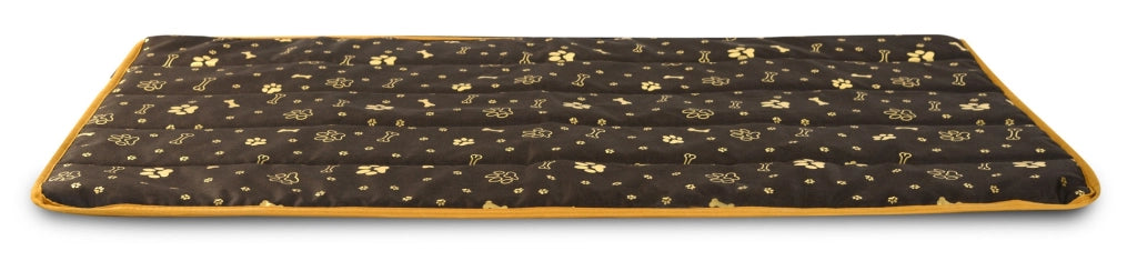 AIO FACTORY 100x70 cm Tappetino per cuccia per cani impermeabile Golden Bones