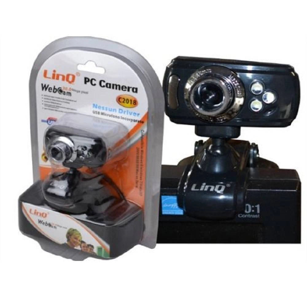 Trade Shop - Web Cam Usb Con Microfono Incorporato Mega Pixel C2018 Classe Energetica A+ Pc -