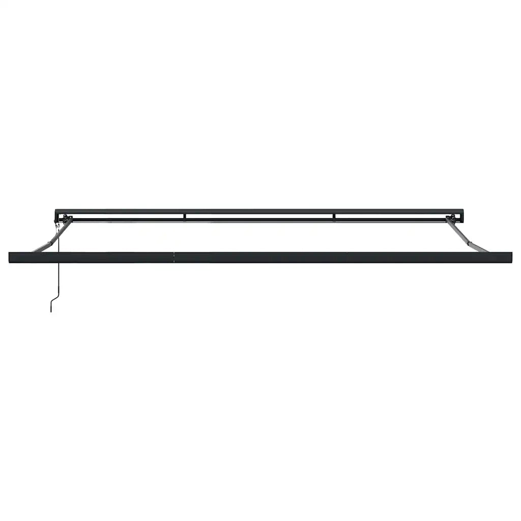 Tenda Retrattile Gialla e Bianca 4,5x3 m in Tessuto e Alluminio 3154609