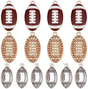 24 Pezzi di Charms per Collane da Gioco del Calcio