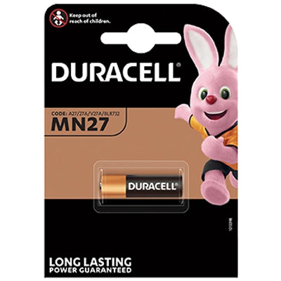 PILA SPECIALISTICA MN27 DURACELL - ALCALINA VOLT 12,0- 10 pezzi