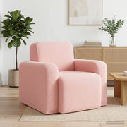 Poltrona Rosa Bouclé 42042450