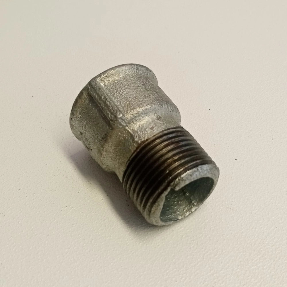 Raccordo mf 1/2 manicotto zincato di ghisa malleabile