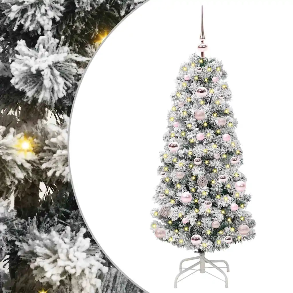 Albero di Natale Artificiale con Rami Pieghevoli 120 cm 3395579
