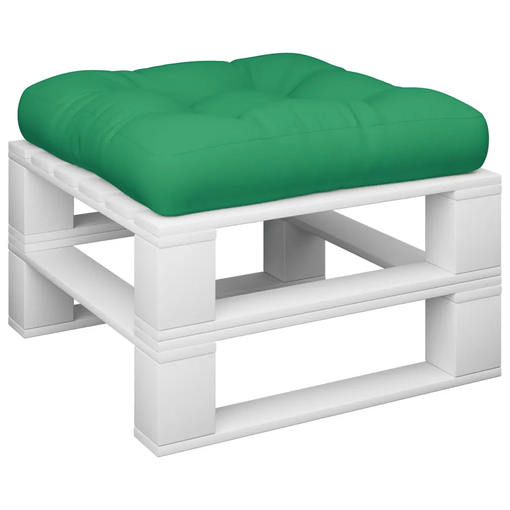 Cuscino per pallet | Cuscini per sedie Verde 58x58x10 cm in Tessuto