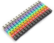 Etichette per cavi digitali 150 pezzi - numero buia - etichetta per cavo - 1,5mm²