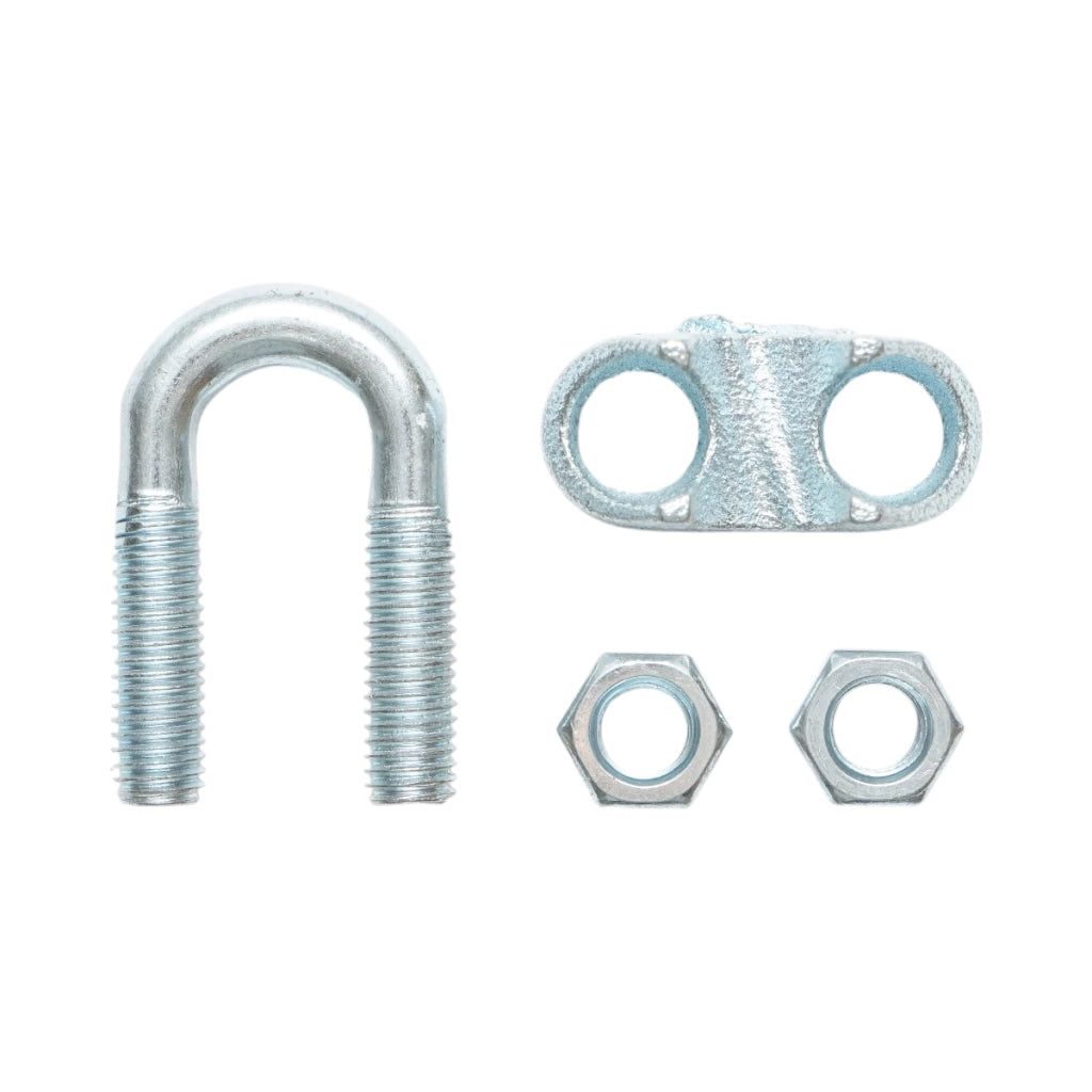 Morsetto zincato DIN 741-14