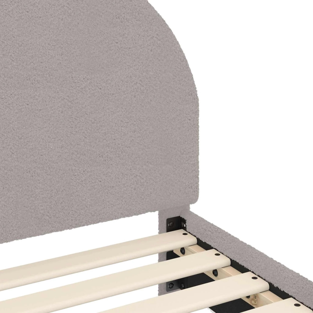 Struttura letto bambini con testata-Giroletto per bambini Grigio Chiaro 80 x 200 cm 801914