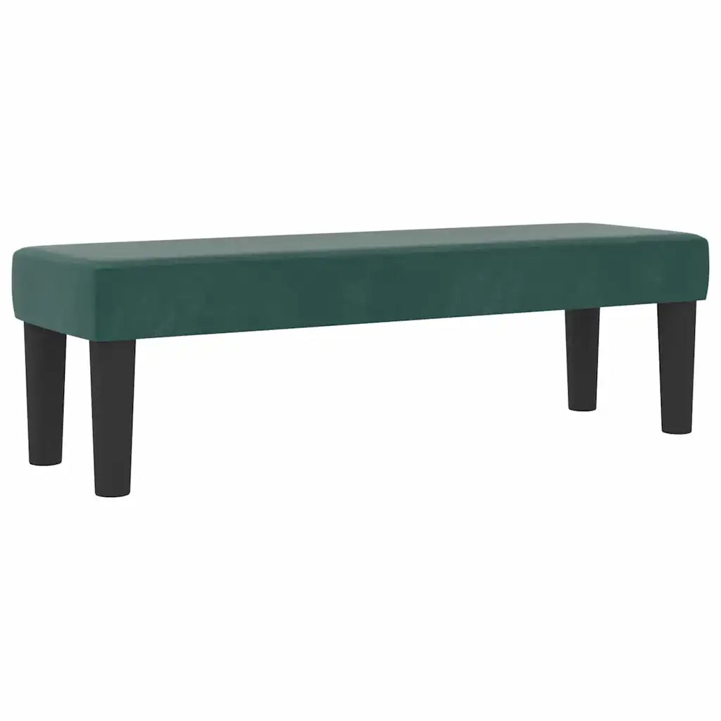 Letto a molle con testiera Verde scuro 200 x 140 cm Velluto 3344453