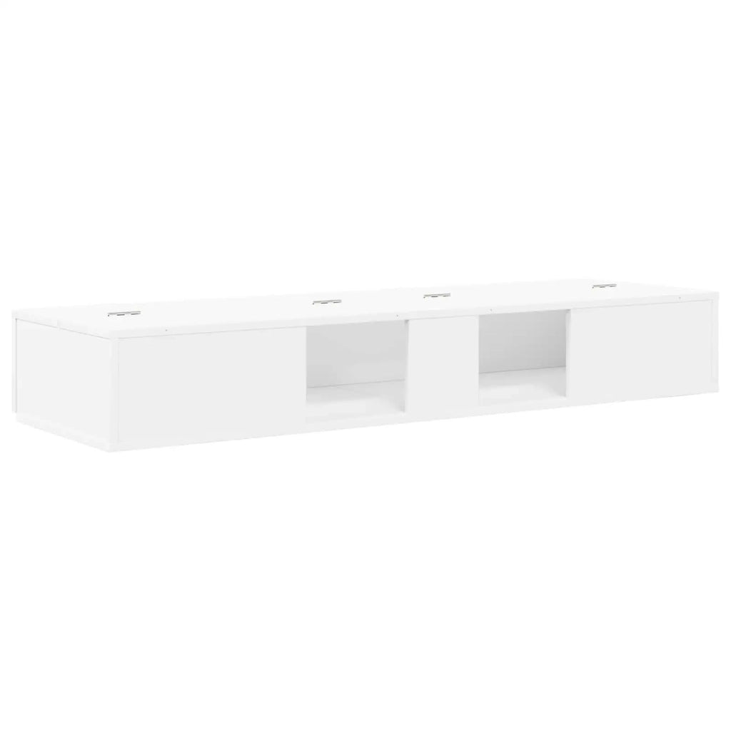 Scrivania studio Bianco 110 x 40 x 19,5 cm Legno ingegnerizzato 8006684