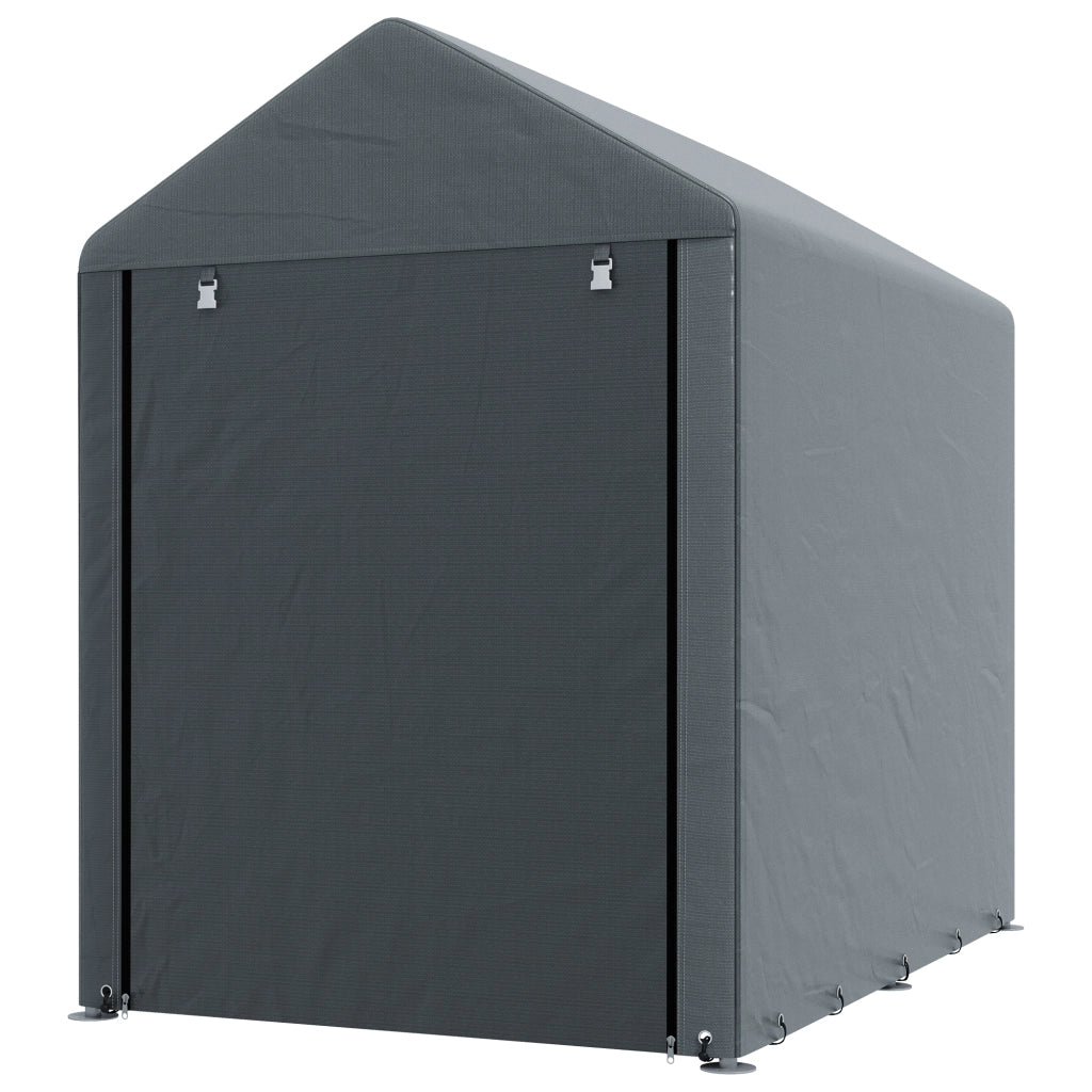 Capanno da Giardino ¨C Minimal ¨C 120x180x160 cm, Grigio Scuro