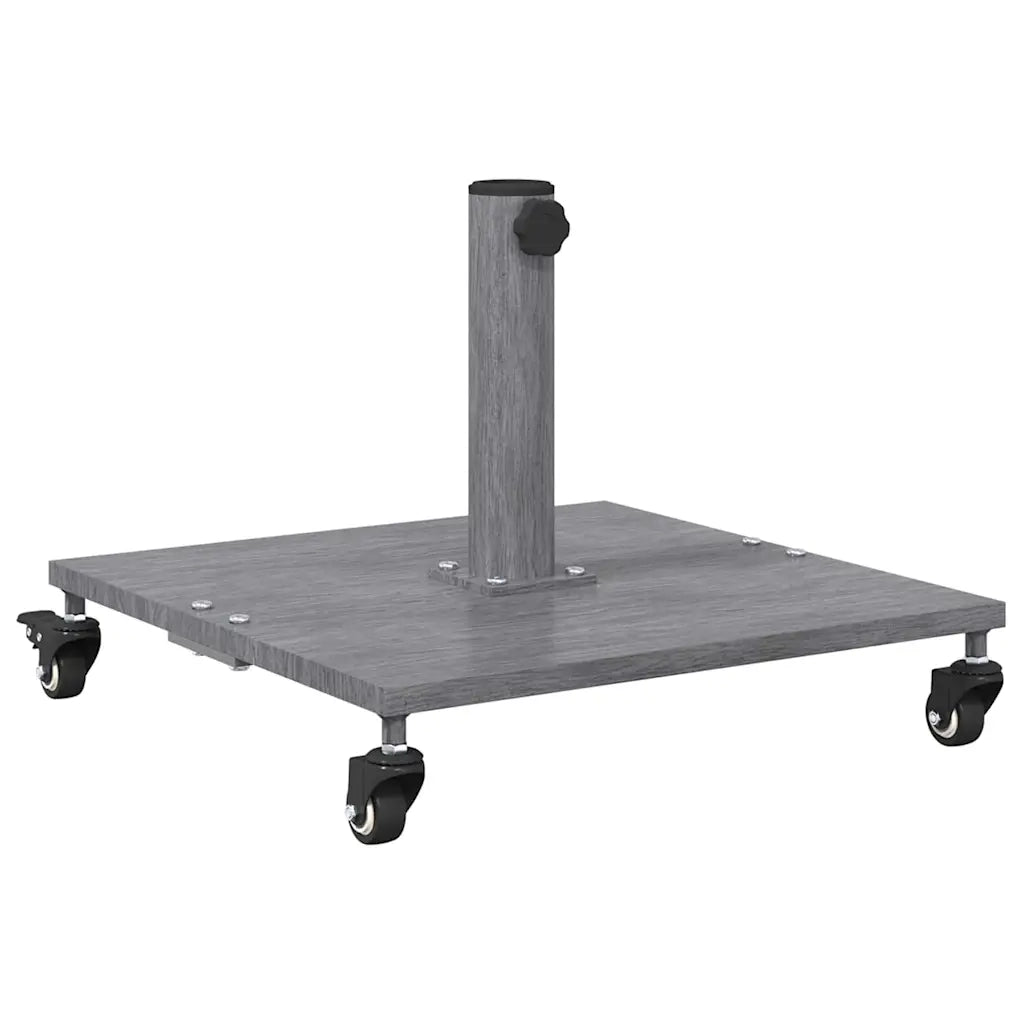 Base per ombrellone Aspetto Legno Grigio Scuro 42009948