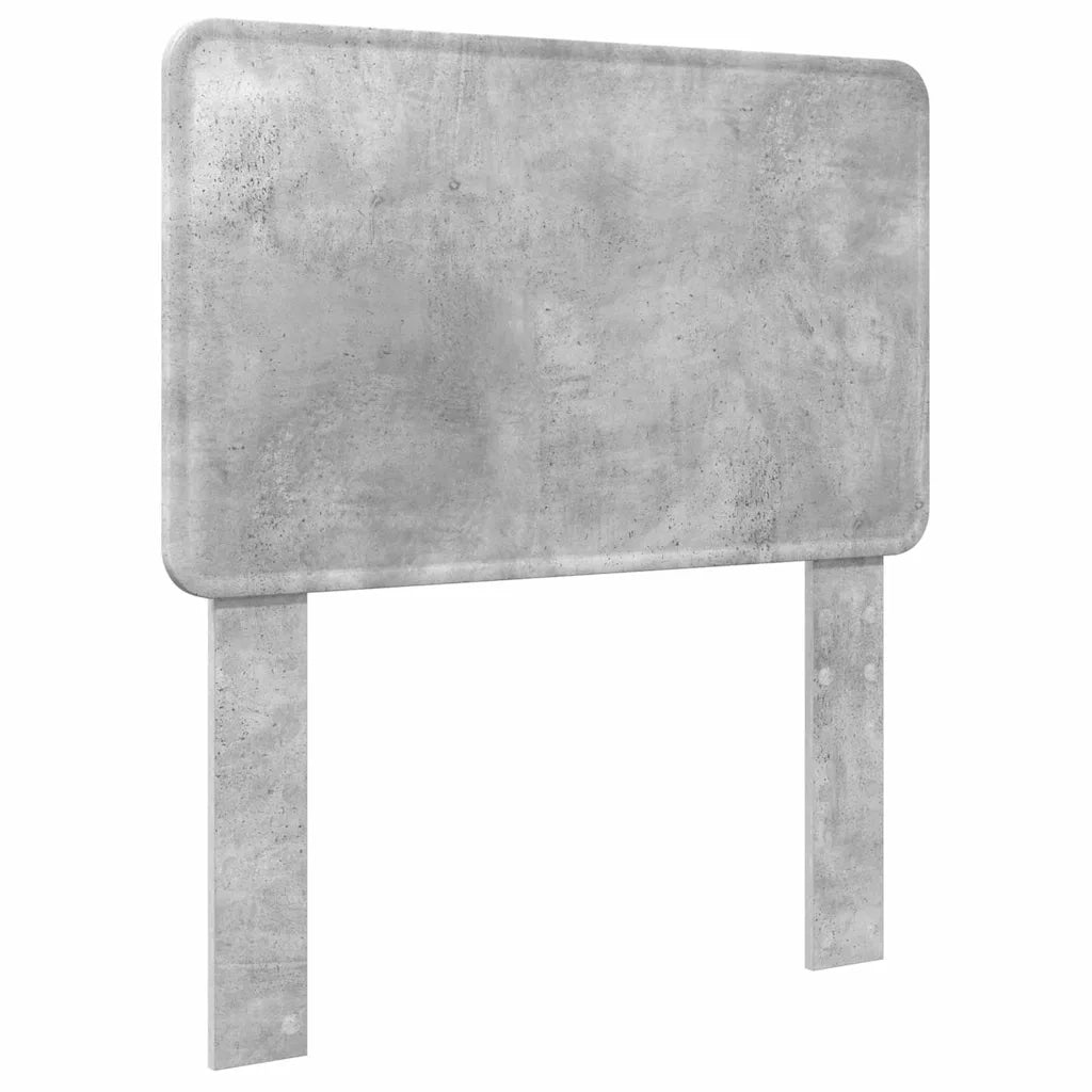 Testiera-Testata-Testiera Decorativa Grigio cemento 75 cm Legno multistrato 748729