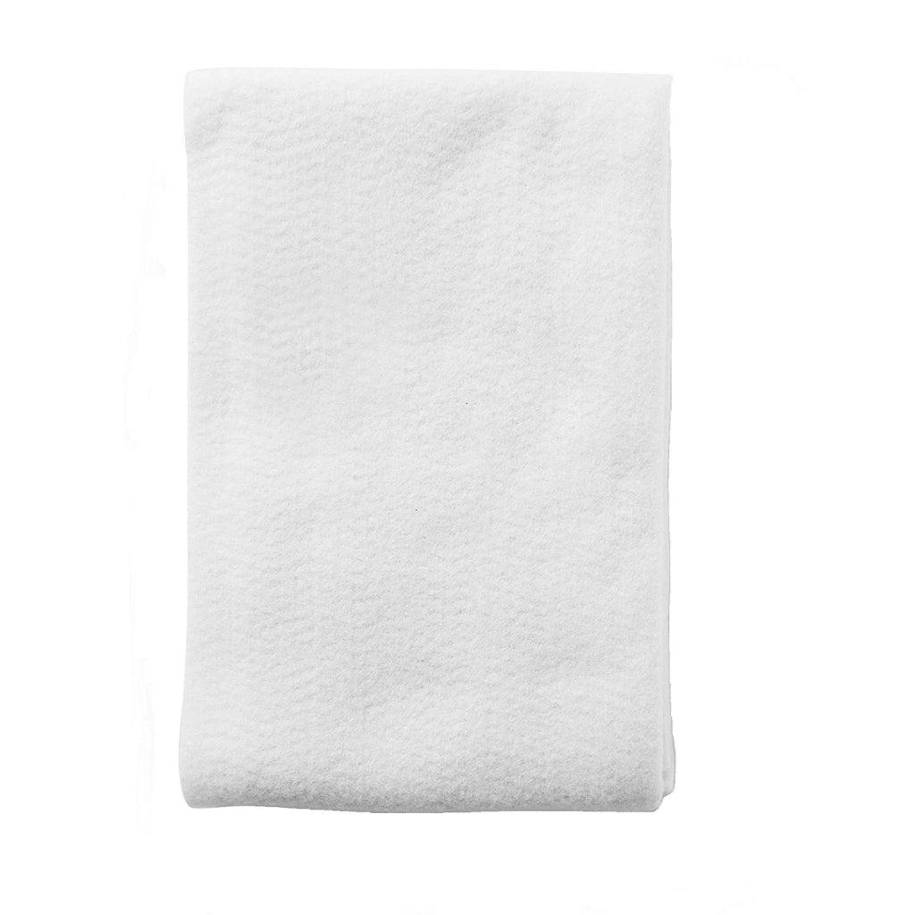 Copritavolo Mollettone SalvaTavolo SottoTovaglia Protezione Macchie Feltro Bianco Elastico Sul Bordo Made In Italy - rotondo 140 - Bianco