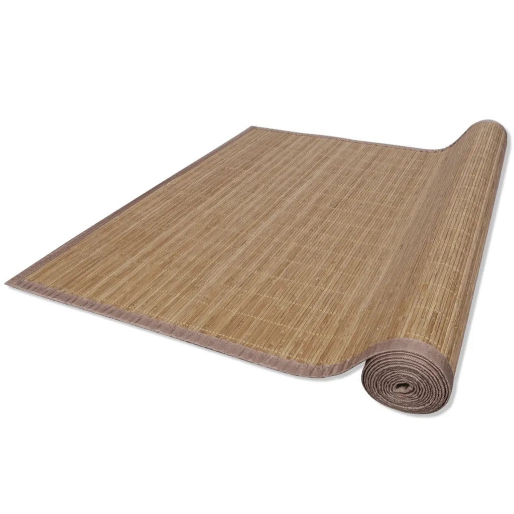 Tappeto in BambÃ¹ Marrone Rettangolare 150 x 200 cm cod mxl 73207