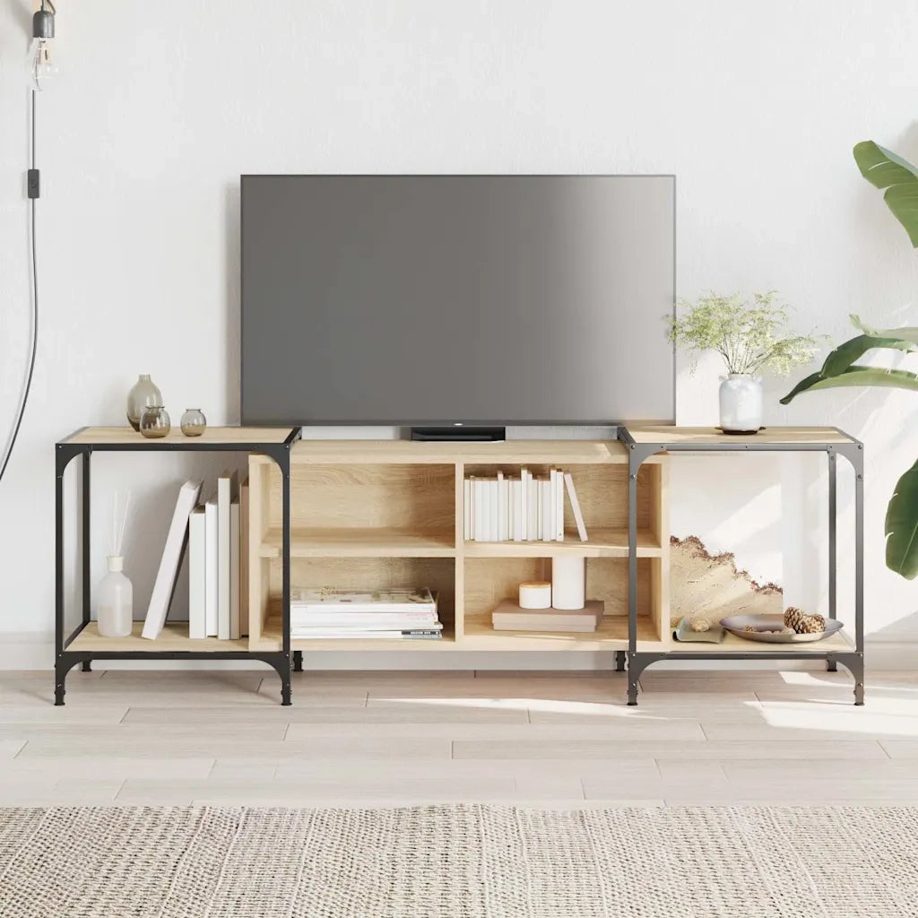 Mobile TV | Armadietto TV | Mobile Porta TV Rovere Sonoma 155x37x50 cm in Legno Multistrato