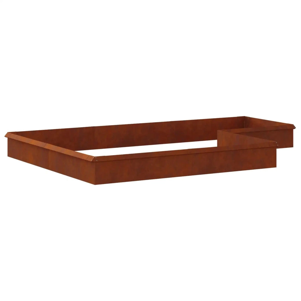 Recinzioni per lumache 16 pcs Ruggine 874890