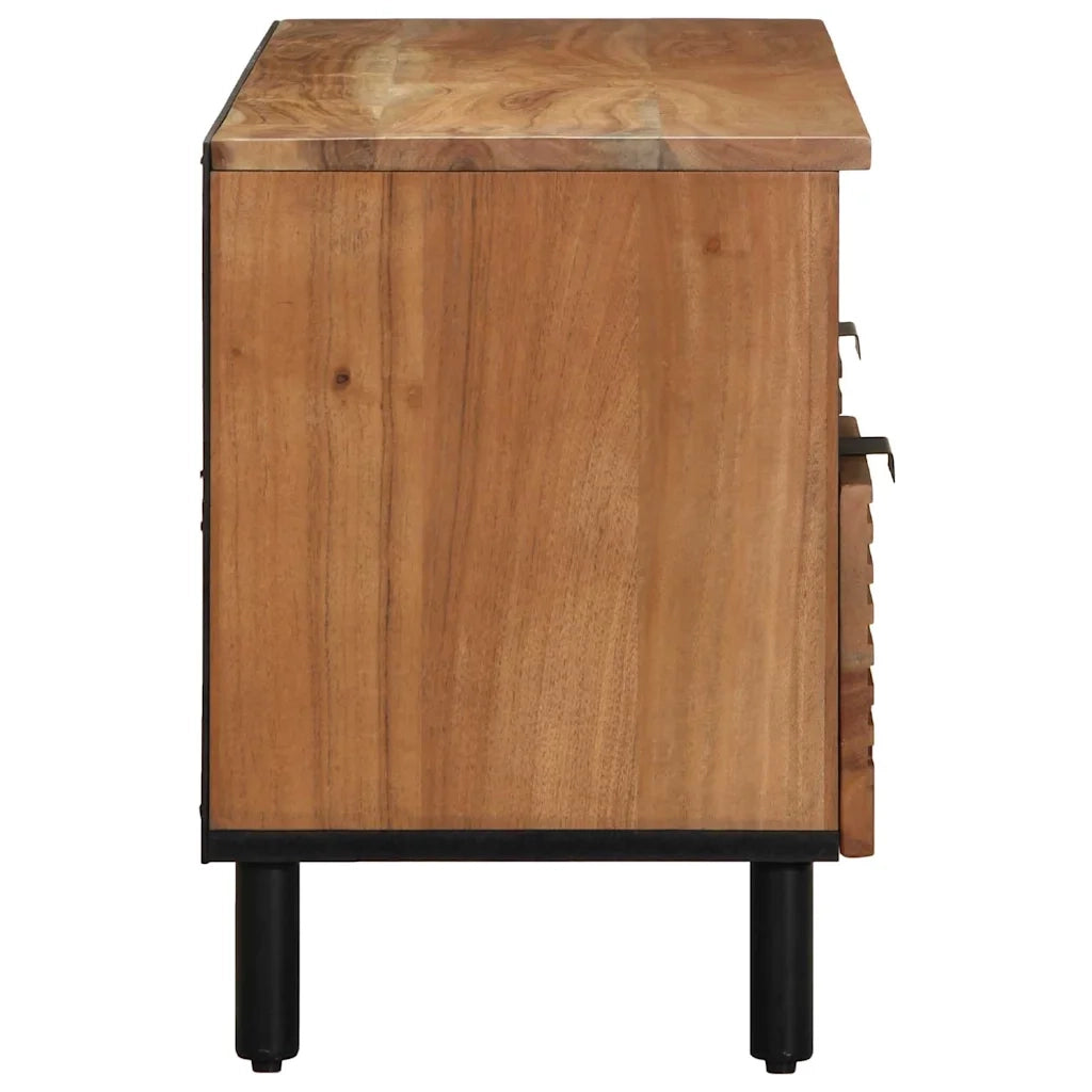 Unità TV Legno di Acacia Massello 100 x 33,5 x 46 cm 4017774
