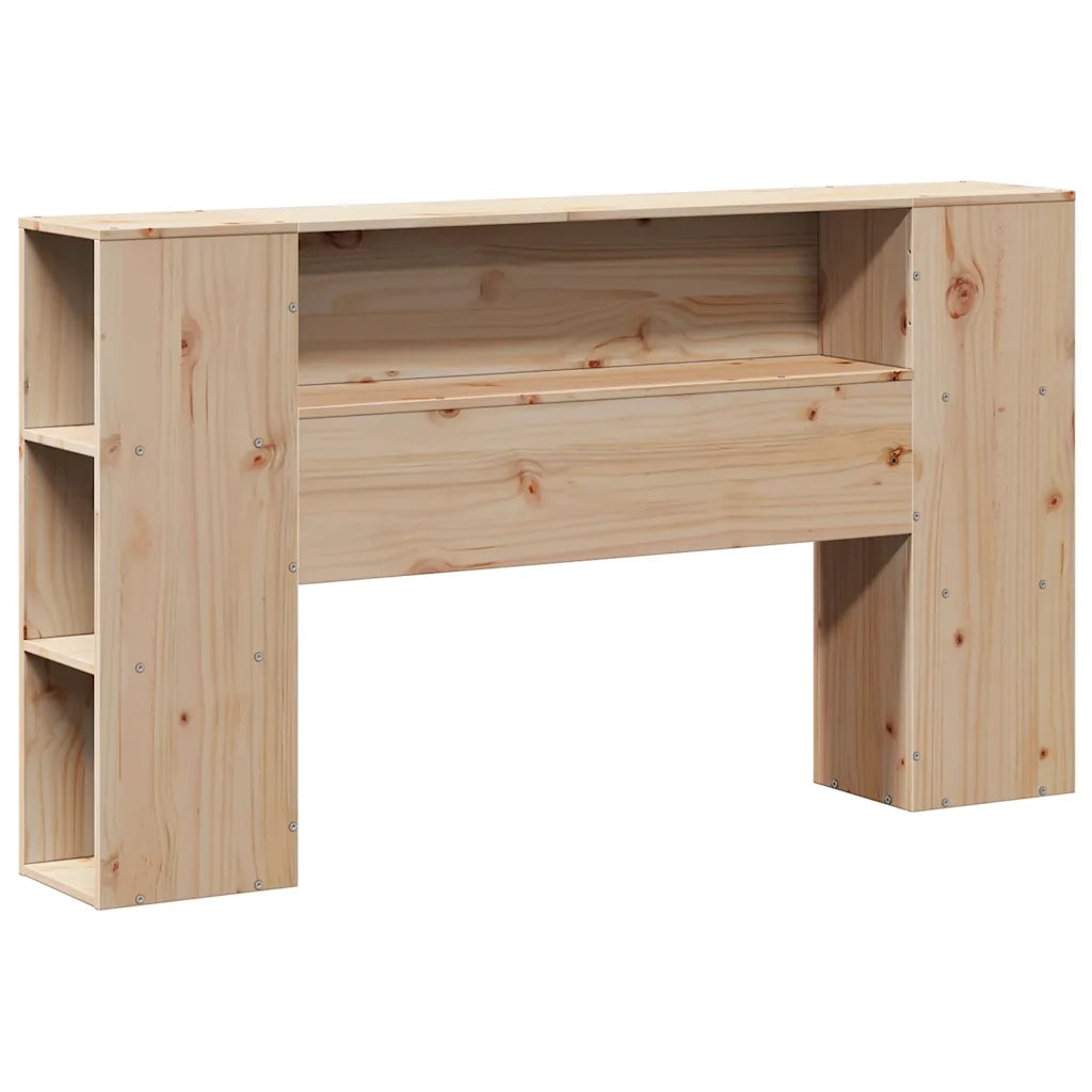 Letto senza Materasso-Struttura Letto 135x190 cm in Legno Massello di Pino 379773