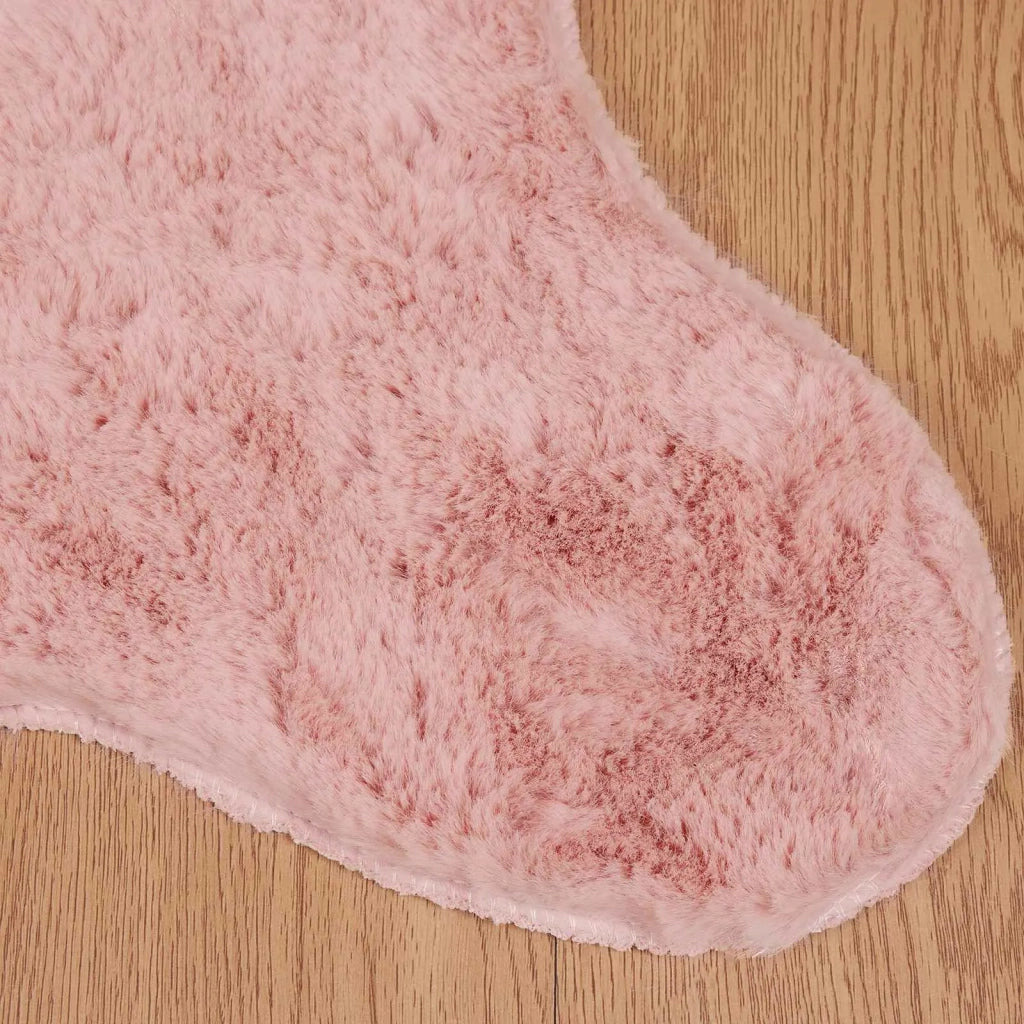 Tappeto antiscivolo in sintetica di coniglio OLITE Rosa 42021718
