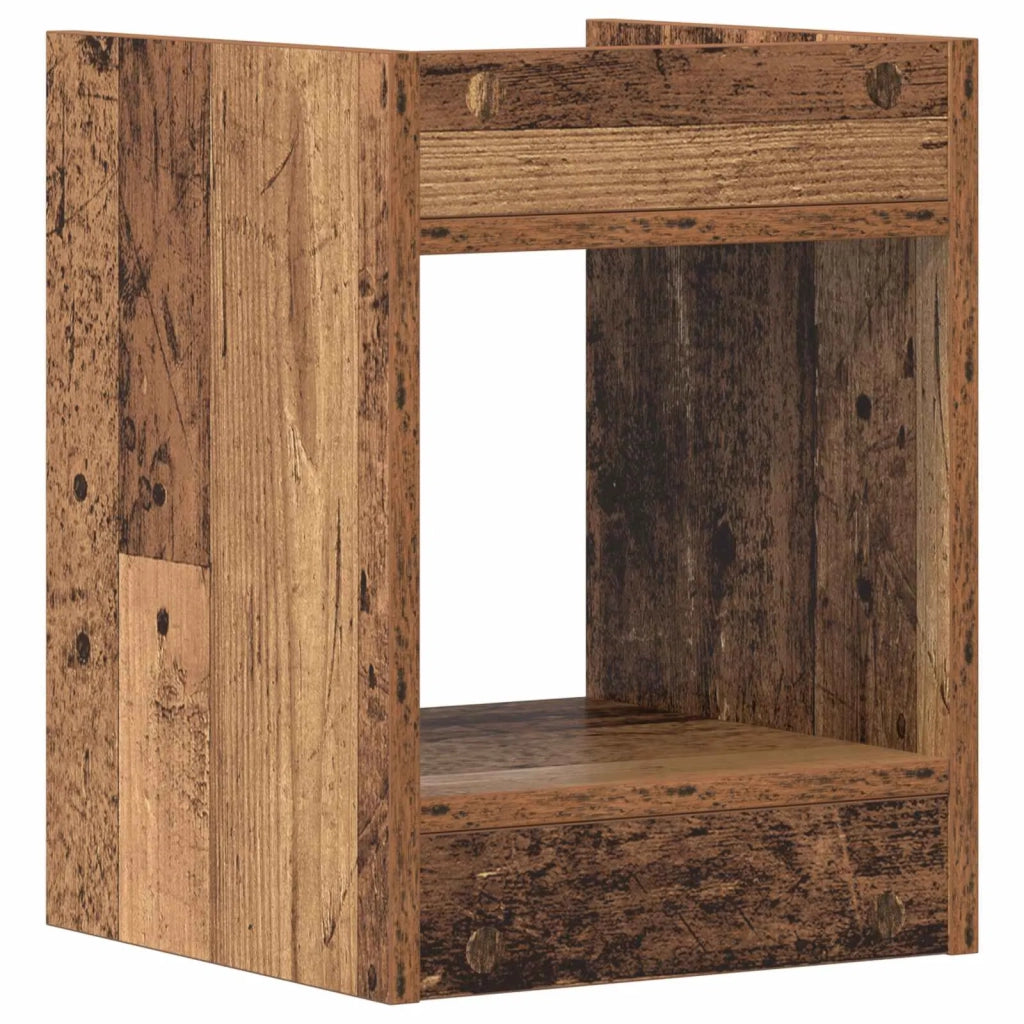 Supporto per piante | Sostegno per piante 2 pz Legno vecchio 30 x 30 x 40 cm