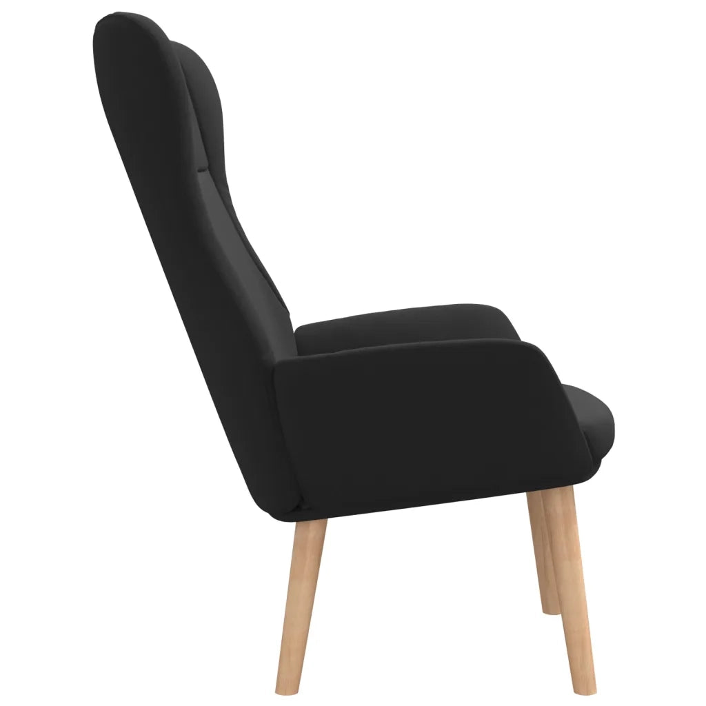 Sedia Relax Nera in Tessuto 341400