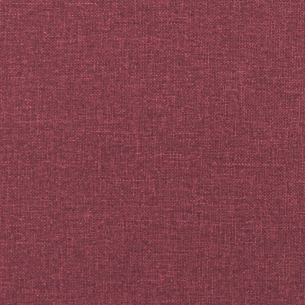 Cuscini per Seduta 2 pcs Rosso Vino Ø60 x 21 cm Tessuto 42014197
